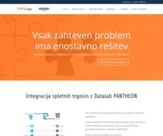 Panlab.si(Domača stran) Screenshot