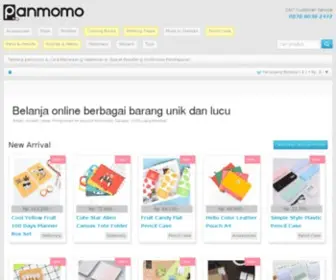 Panmomo.com(Barang unik dan lucu) Screenshot