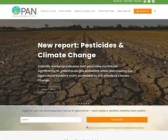 Panna.org(Pesticide Action Network) Screenshot