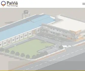 Pannametaltech.com(Supply Chain Management System Company) Screenshot