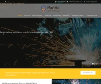 Pannametaltech.de(Panna Metal Tech) Screenshot