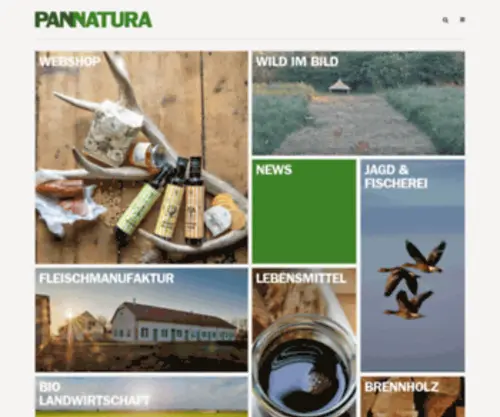 Pannatura.at(Startseite) Screenshot