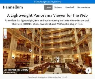 Pannellum.org(Pannellum) Screenshot