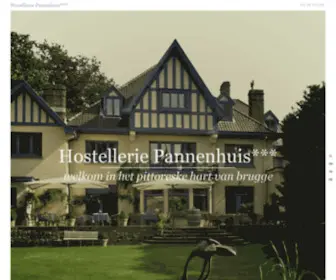 Pannenhuis.com(Hostellerie Pannenhuis) Screenshot