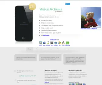 Pannous.net(Voice Actions for iOS) Screenshot