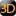 Pano3D.cz Logo