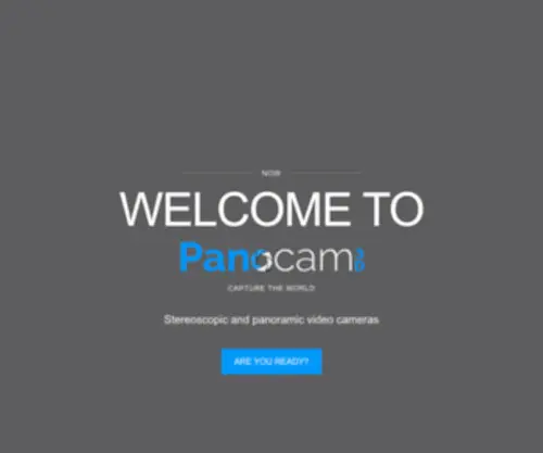 Panocam3D.com(Stereoscopic and panoramic video cameras) Screenshot