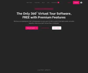 Panoee.com(360° Virtual Tour Software) Screenshot