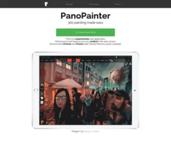 Panopainter.com(PanoPainter) Screenshot