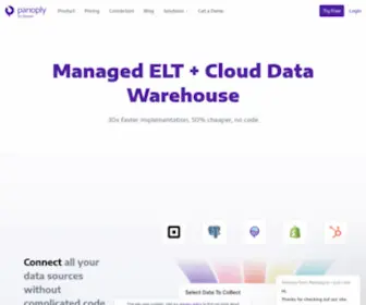 Panoply.io(Store, Sync, and Access all Your Business Data) Screenshot