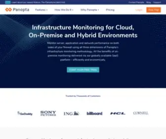 Panopta.com(Digital Experience Monitoring (DEM)) Screenshot