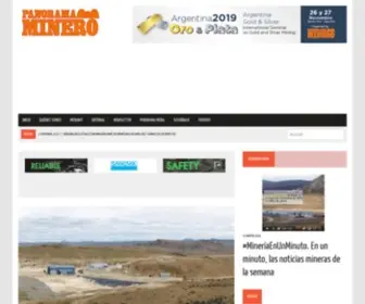 Panorama-Minero.com(Panorama Minero) Screenshot