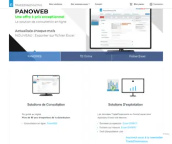 Panorama-Tradedimensions.com(Nielsen) Screenshot