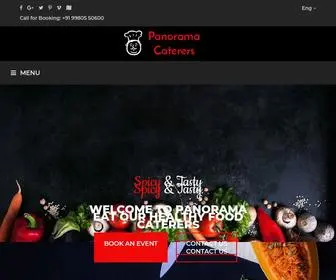 Panorama.co.in(Panorama Caterers) Screenshot