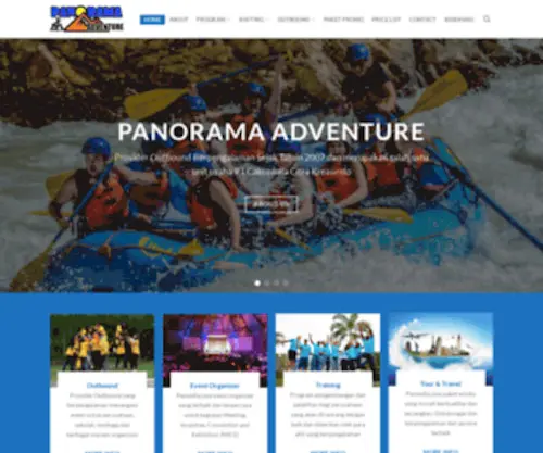 Panoramaadventure.com(Beranda) Screenshot