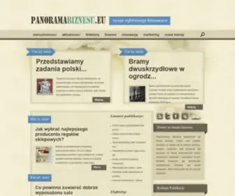 Panoramabiznesu.eu(Ogłoszenia) Screenshot