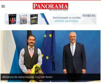 Panoramagazetesi.com(Panorama Gazetesi resmi internet sitesi) Screenshot