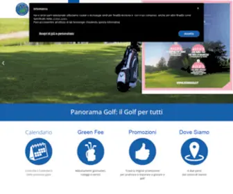 Panoramagolf.it(Panorama Golf Varese) Screenshot