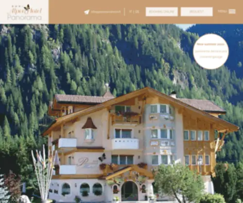 Panoramahotel.it(Your hotel in Val di Fassa in Italy) Screenshot