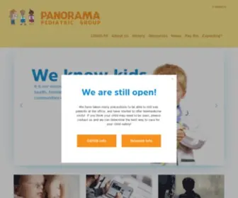 Panoramapeds.com(Panorama Pediatric Group) Screenshot