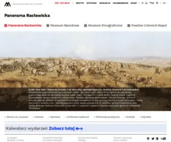 Panoramaraclawicka.pl(Panorama Racławicka) Screenshot