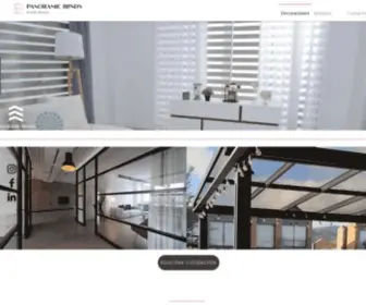 Panoramicblinds.com(Decoraciones) Screenshot