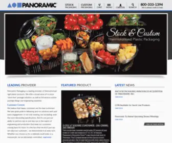 Panoramicinc.com(Plastic Packaging) Screenshot