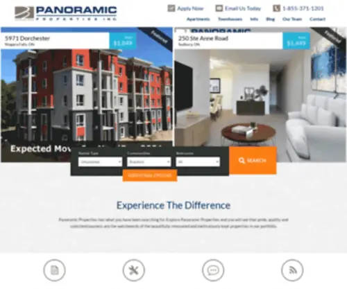 PanoramicProperties.ca(Experience The Difference) Screenshot