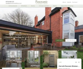 Panoramicwindows.co.uk(Double Glazing Bristol & Bath) Screenshot