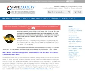 Panosociety.com Screenshot