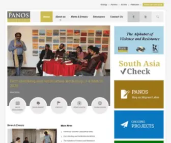 Panossouthasia.org(Panos South Asia) Screenshot