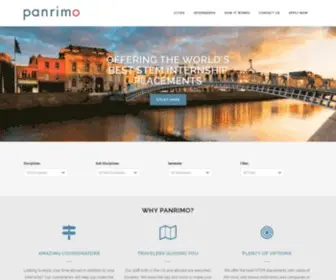 Panrimo.com(Study & Intern Abroad Programs) Screenshot