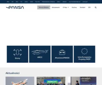 Pansa.pl(Polska Agencja Żeglugi Powietrznej) Screenshot