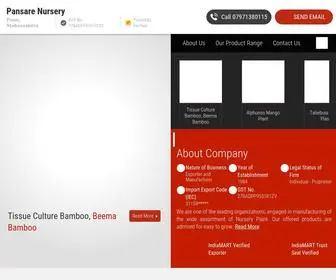Pansarenursery.in(Pansare Nursery) Screenshot