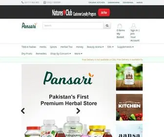 Pansari.pk(Pansari Pakistan First Premium Organic Herbal Store) Screenshot