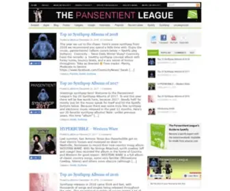 Pansentient.com(Pansentient League) Screenshot