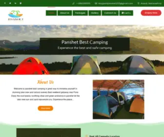 Panshetbestcamping.in(Panshet best camping) Screenshot