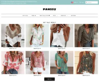 Panssy.com(2021 Brand New Fashion) Screenshot