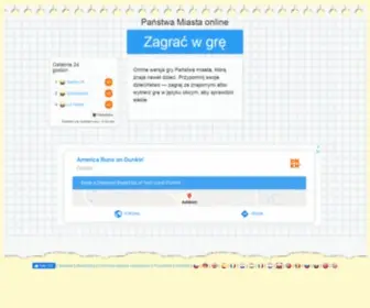 Panstwamiastaonline.net(Państwa Miasta online gra) Screenshot