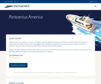 Pantaenius.us(Pantaenius America Yacht Insurance) Screenshot