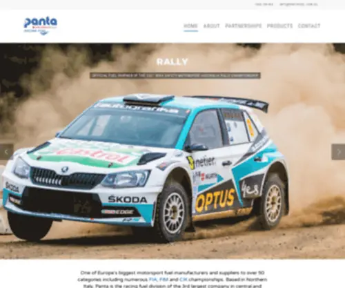 Pantafuel.com.au(Panta Racing Fuel Australia) Screenshot