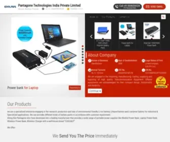 Pantagonetechnologies.com(Pantagone Technologies India Private Limited) Screenshot