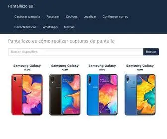 Pantallazo.es(Manuales de ayuda para dispositivos inteligentes) Screenshot