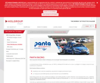 Pantaracingfuel.it(PANTA RACING MOL Group Italy non teme le sfide e le alimenta con la sua energia) Screenshot