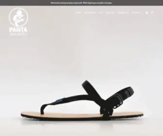 Pantasandals.com(Panta Sandals) Screenshot