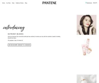 Pantene.ca(Hair Products For All Hair Types) Screenshot