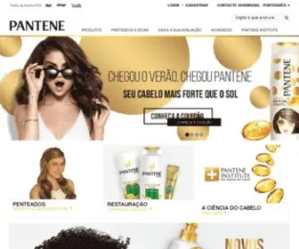 Pantene.com.br(Penteados e Dicas para o Cuidado dos Cabelos) Screenshot