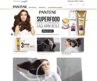 Pantene.com.tr(Pantene) Screenshot