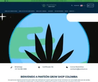 Panteon.co(Semillas de Marihuana Colombia) Screenshot