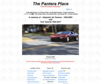 Panteraplace.com(The Pantera Place) Screenshot